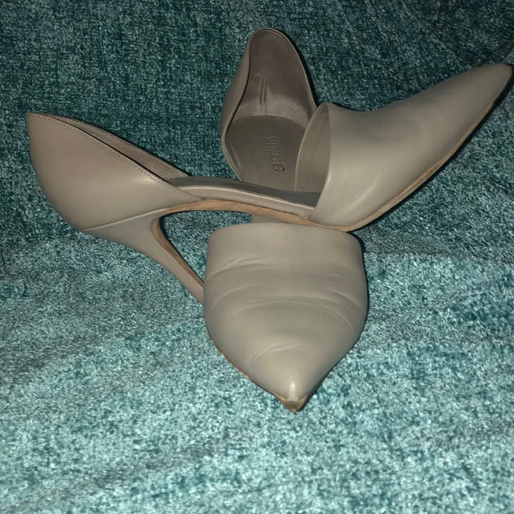 Vince Grey D’orsay Pumps - women’s size 9.5